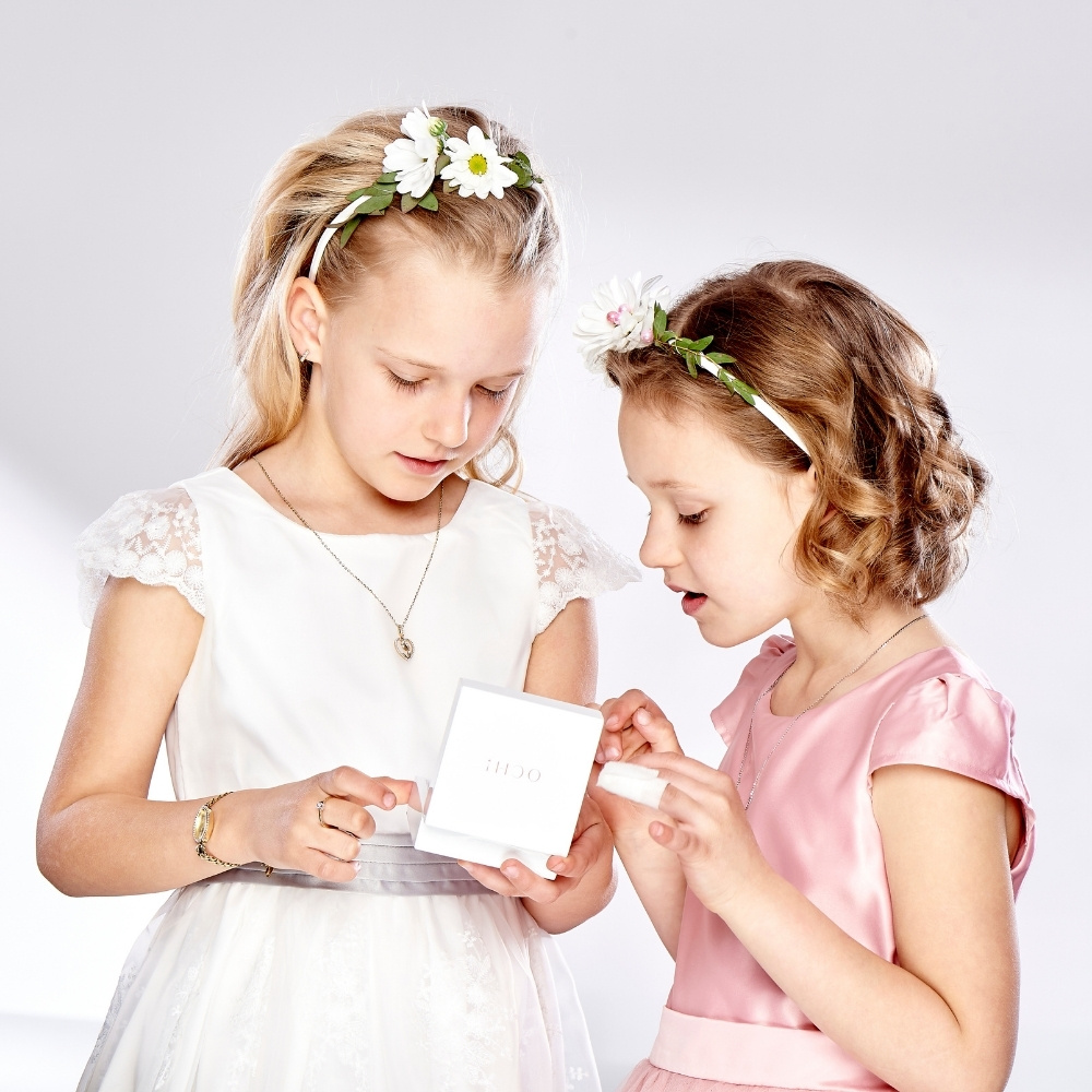 Dziewczynki do Komunii Świętej ze złotą biżuterią OCH! 585