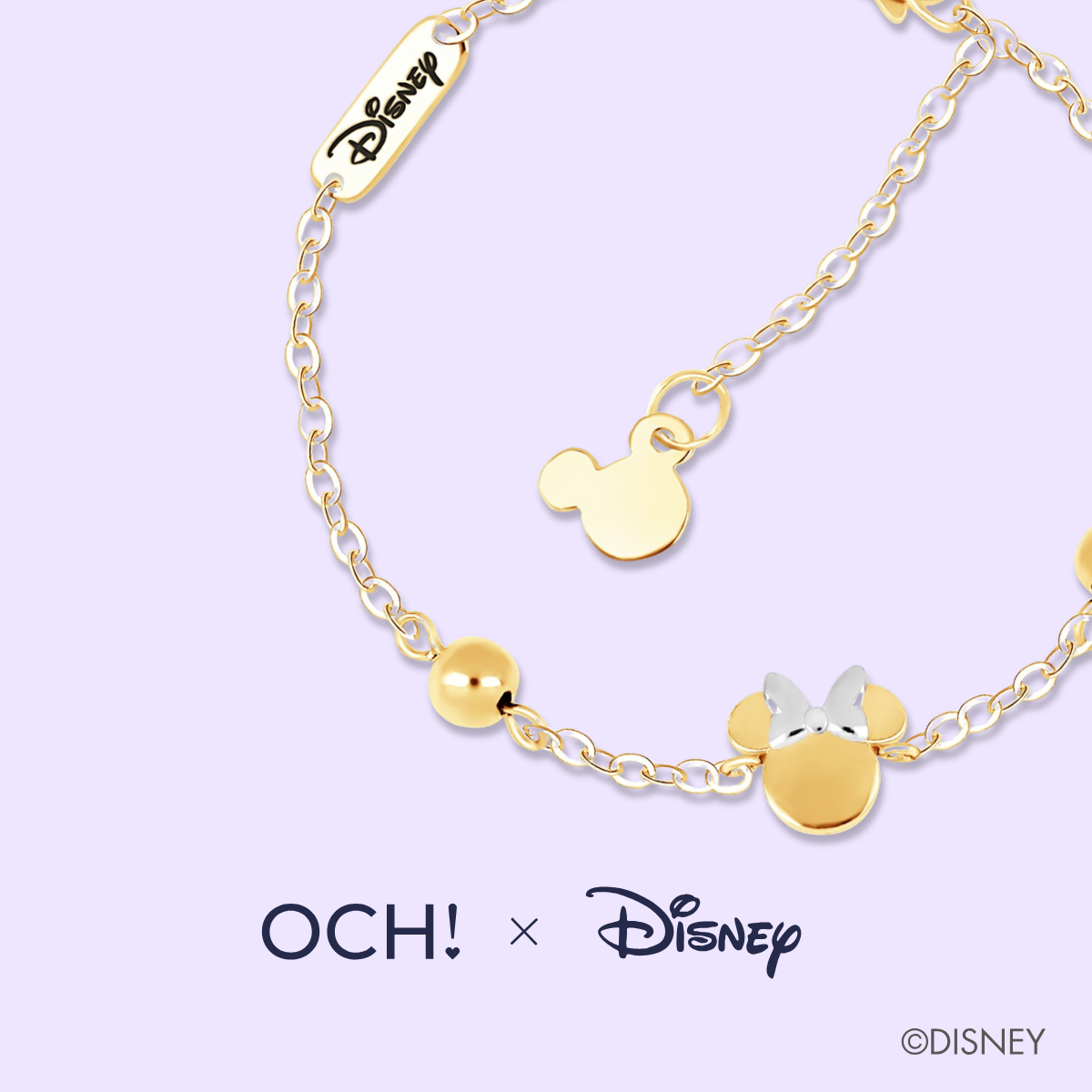 Baner reklamowy OCH! biżuteria x Disney