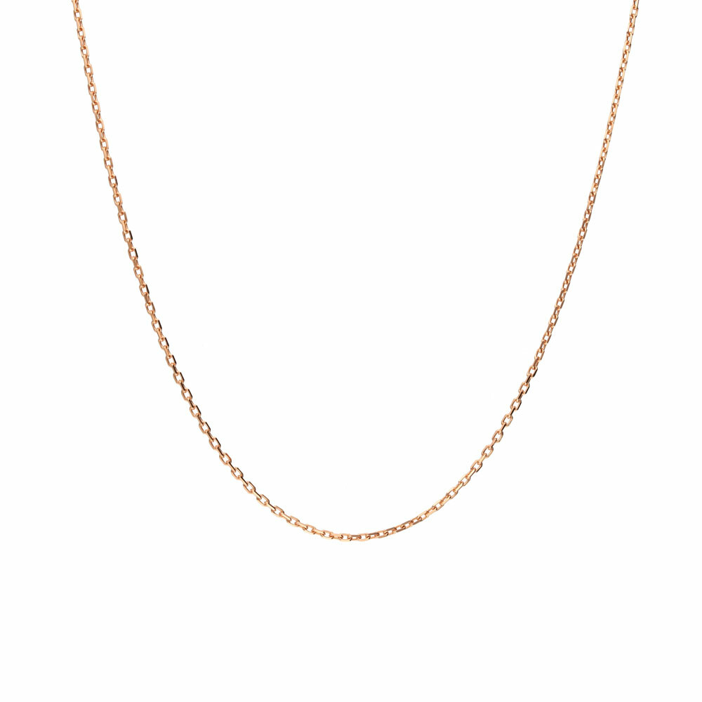 Łańcuszek z różowego złota ankier 1,2 mm, długość 50 cm, próba 585