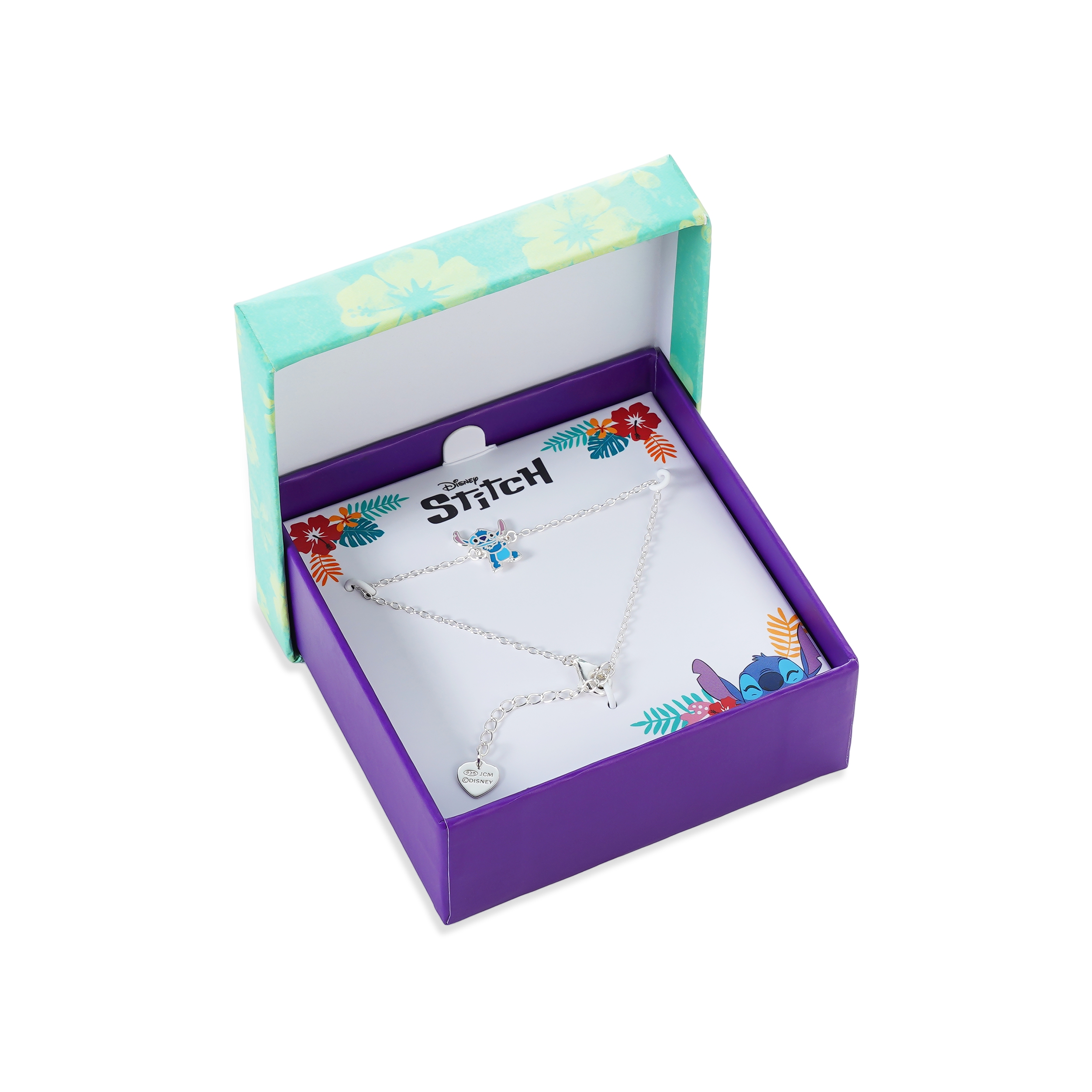 Srebrna bransoletka Stitch, próba 925