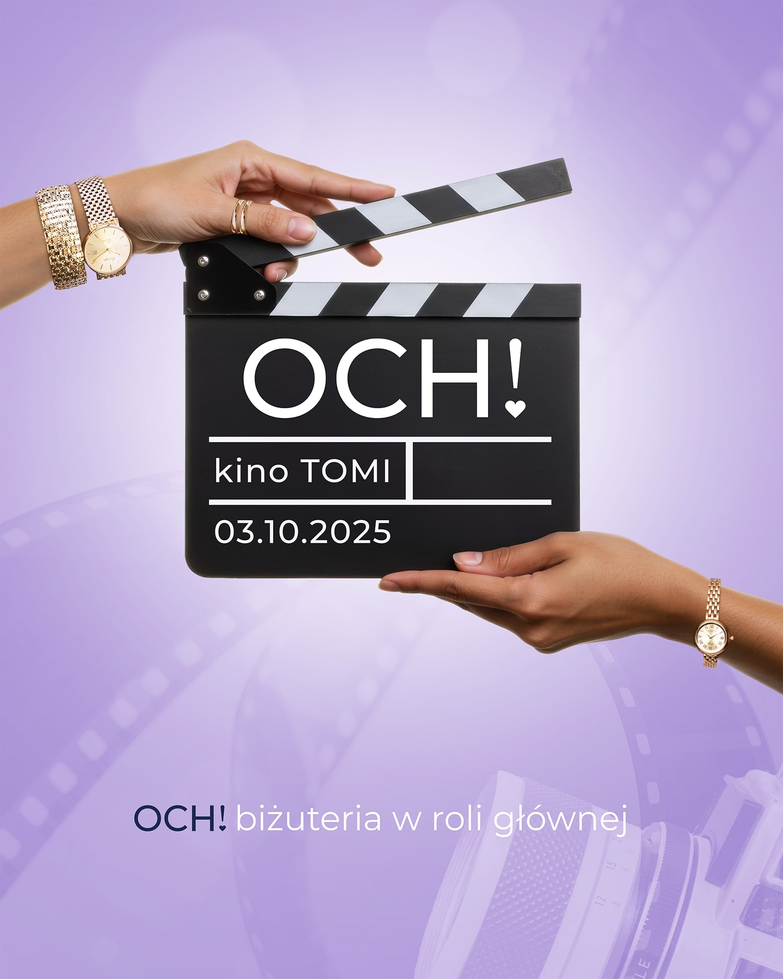Baner reklamowy OCH! Kino Tomi Baner reklamowy OCH! Kino Tomi