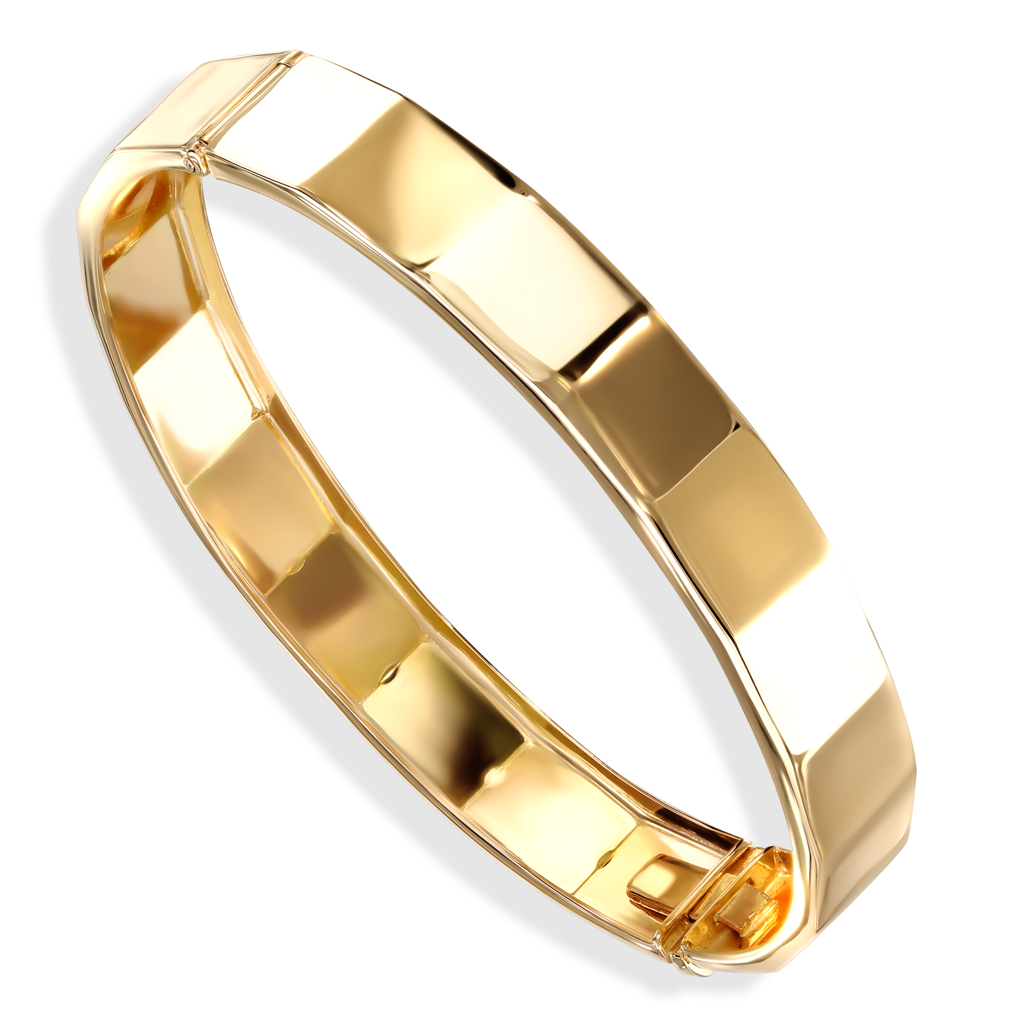 Bransoleta złota sztywna, próba 585