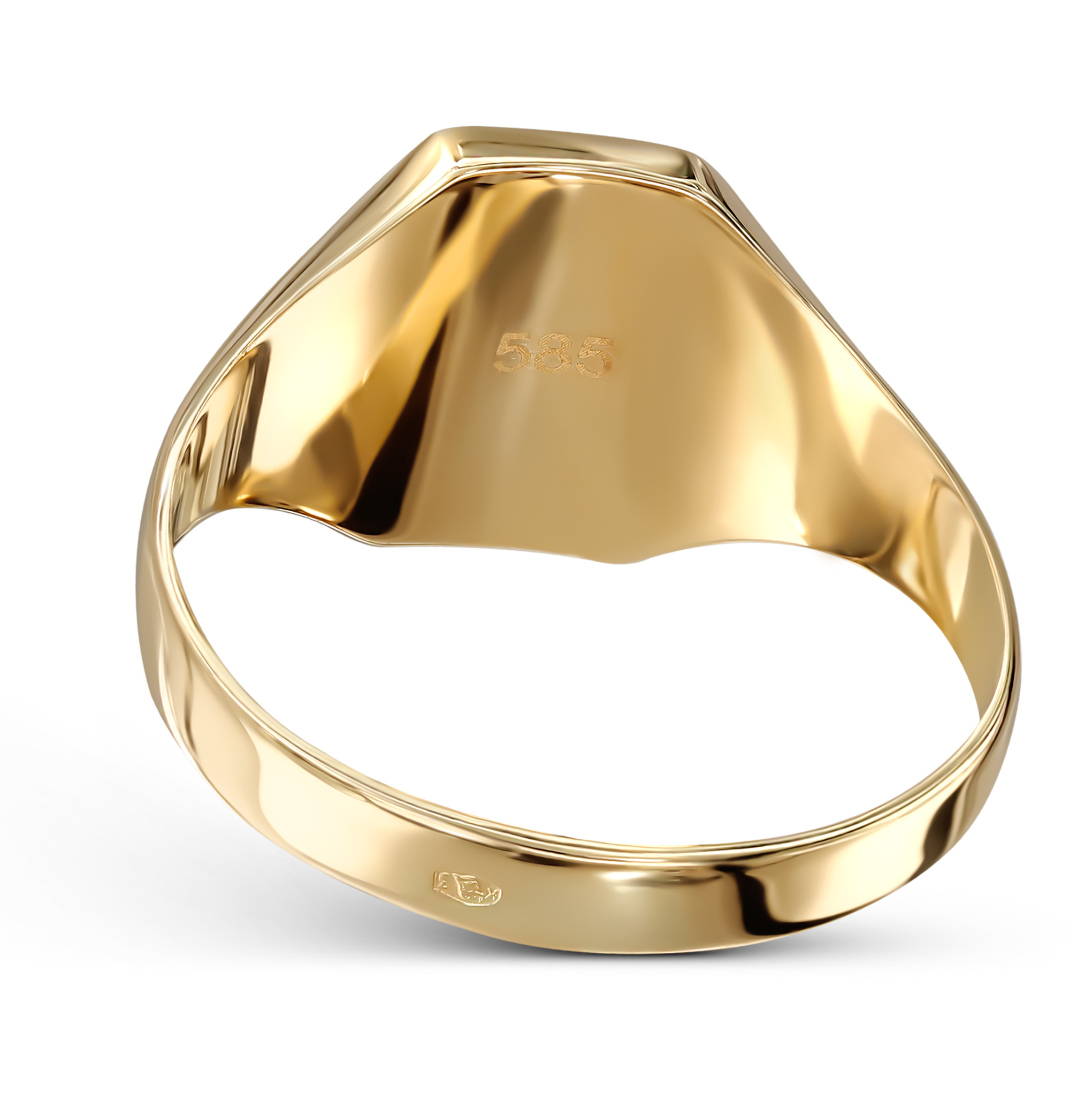 Złoty sygnet Prestige, próba 585