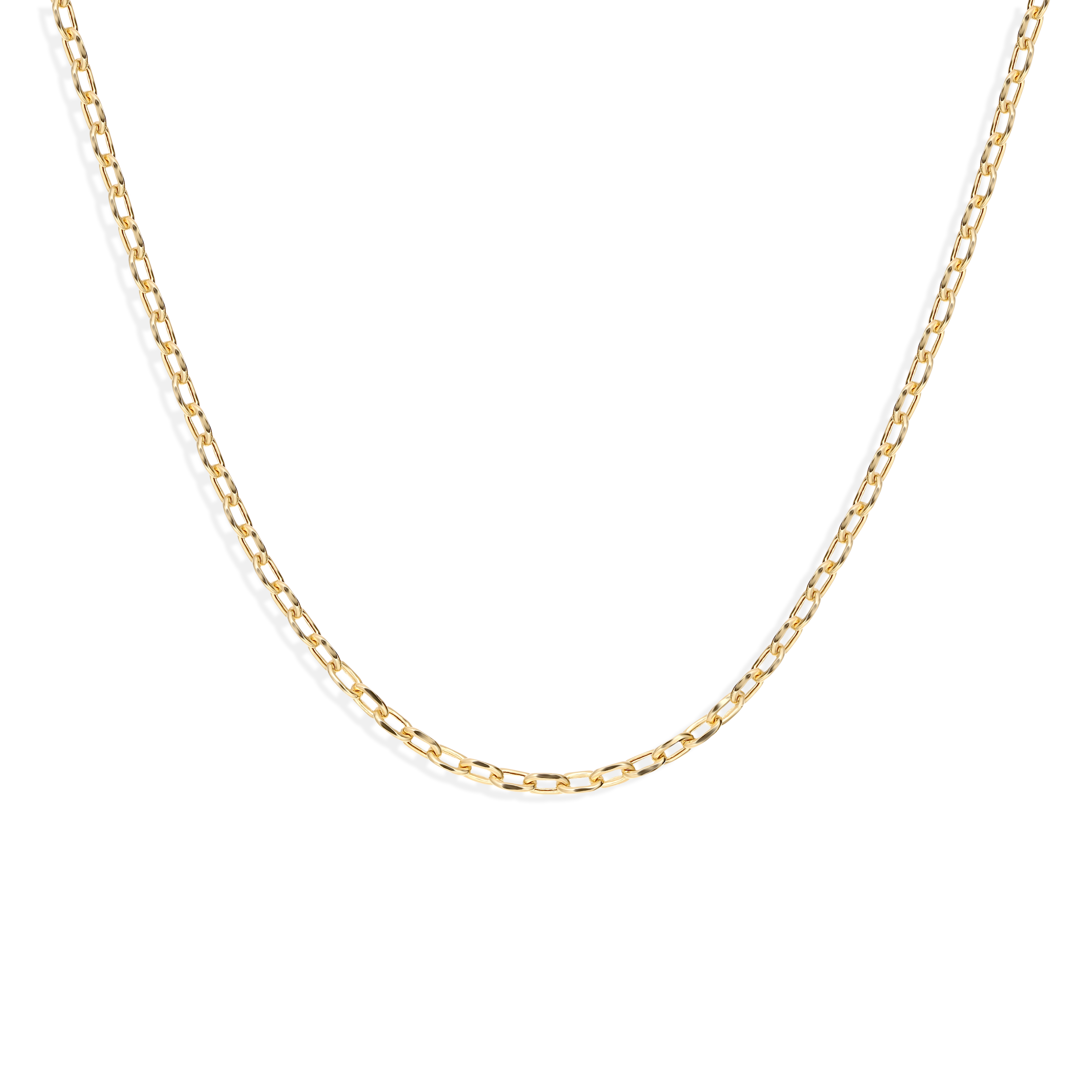 Łańcuch złoty ankier dmuchany, długość 55 cm, próba 585