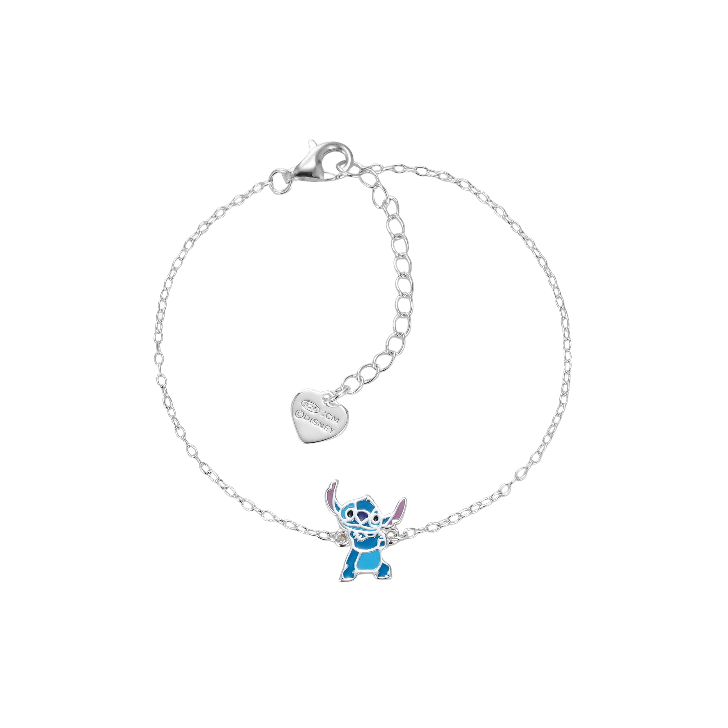 Srebrna bransoletka Stitch, próba 925