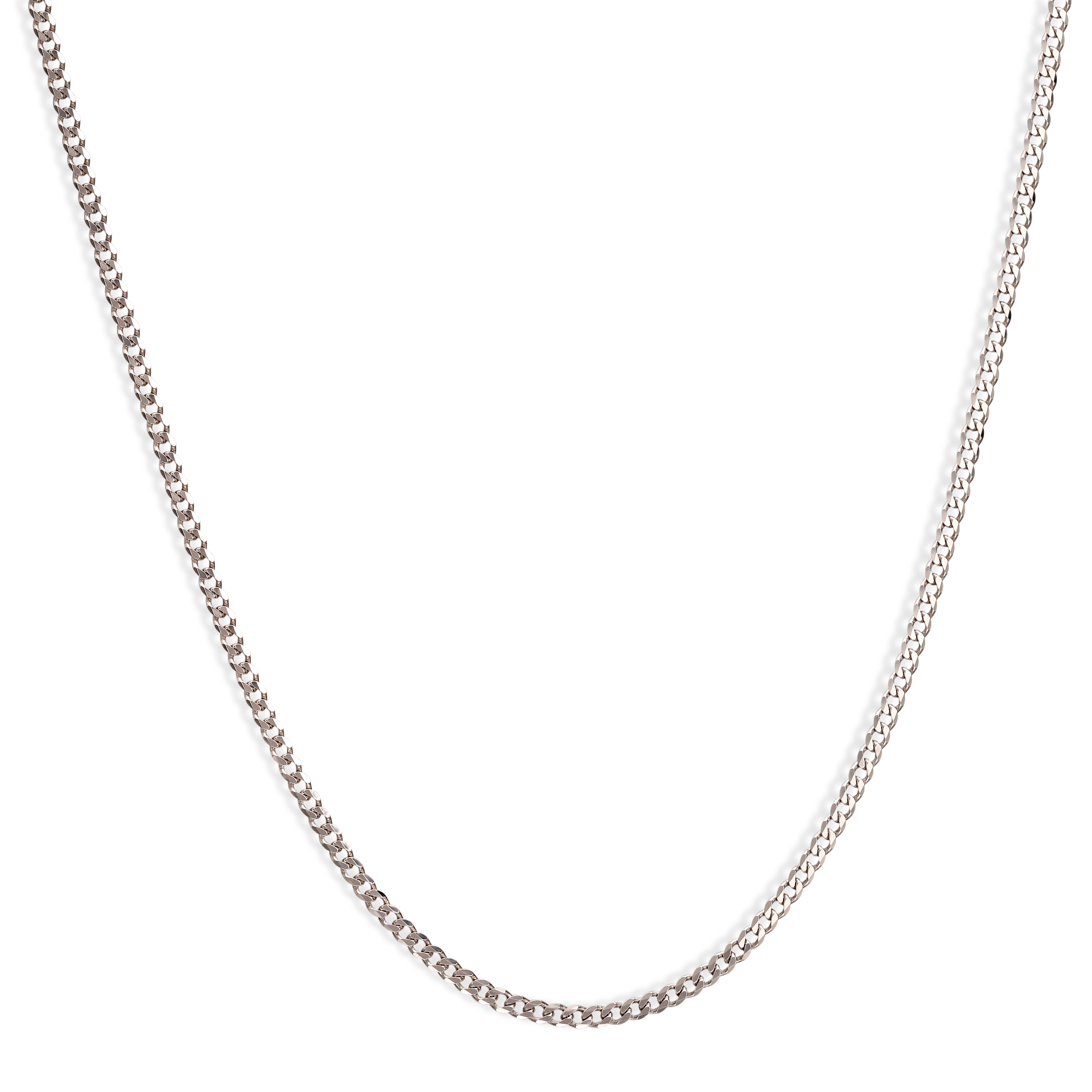 Łańcuszek srebrny unisex pancerka klasyczna 2,3 mm, długość 50 cm, próba 925