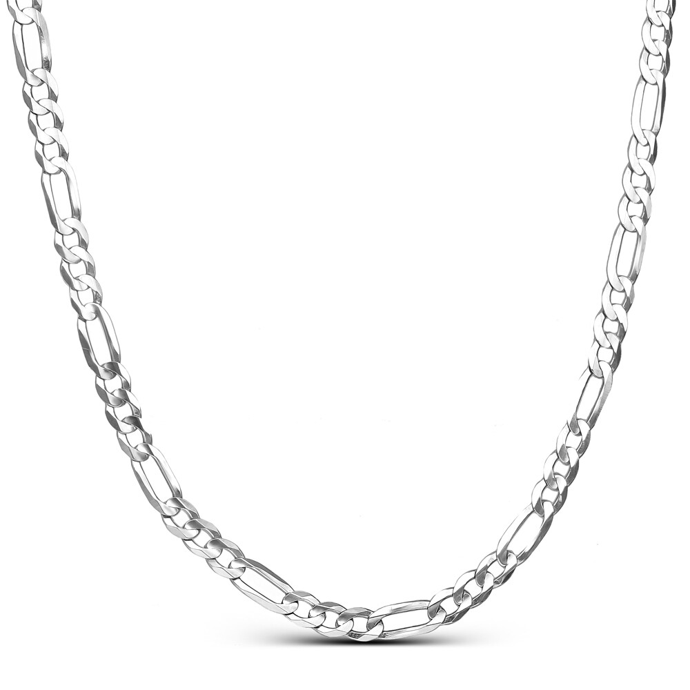 Łańcuszek srebrny męski figaro 3,8 mm, długość 55 cm