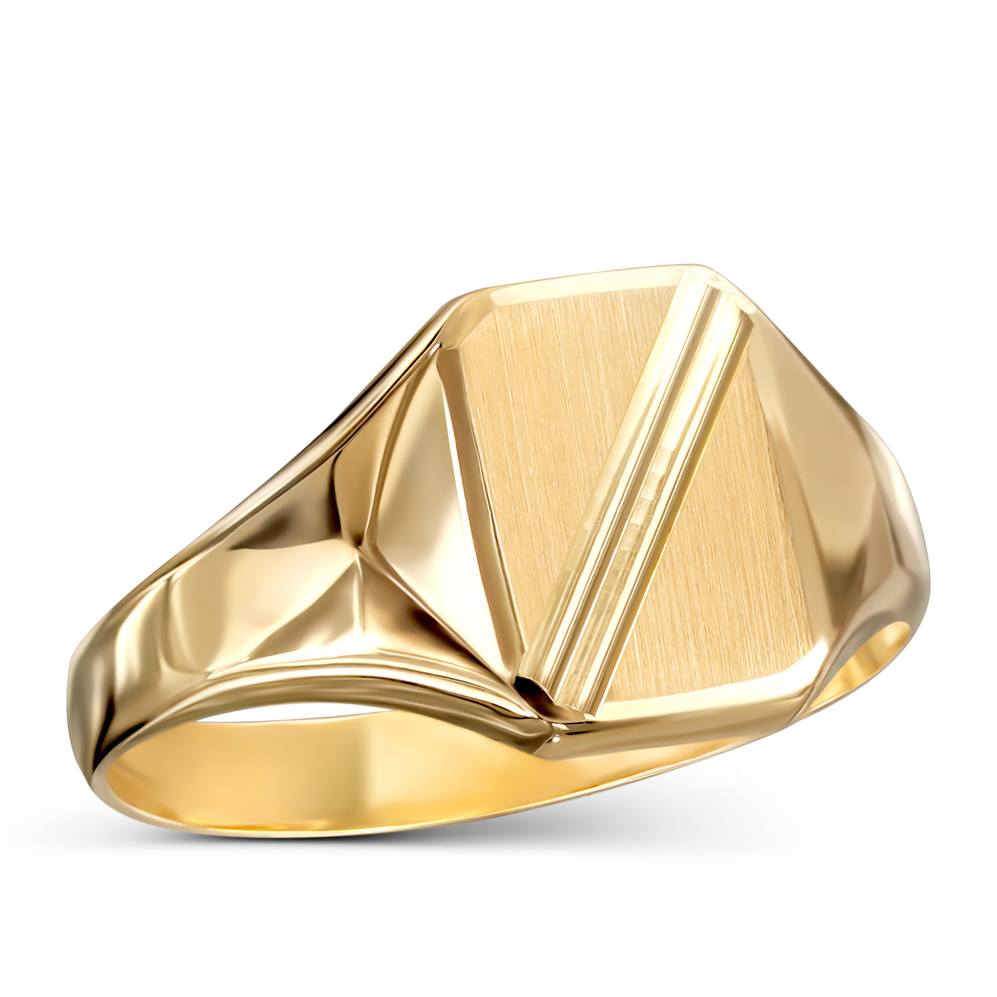 Złoty sygnet Prestige, próba 585