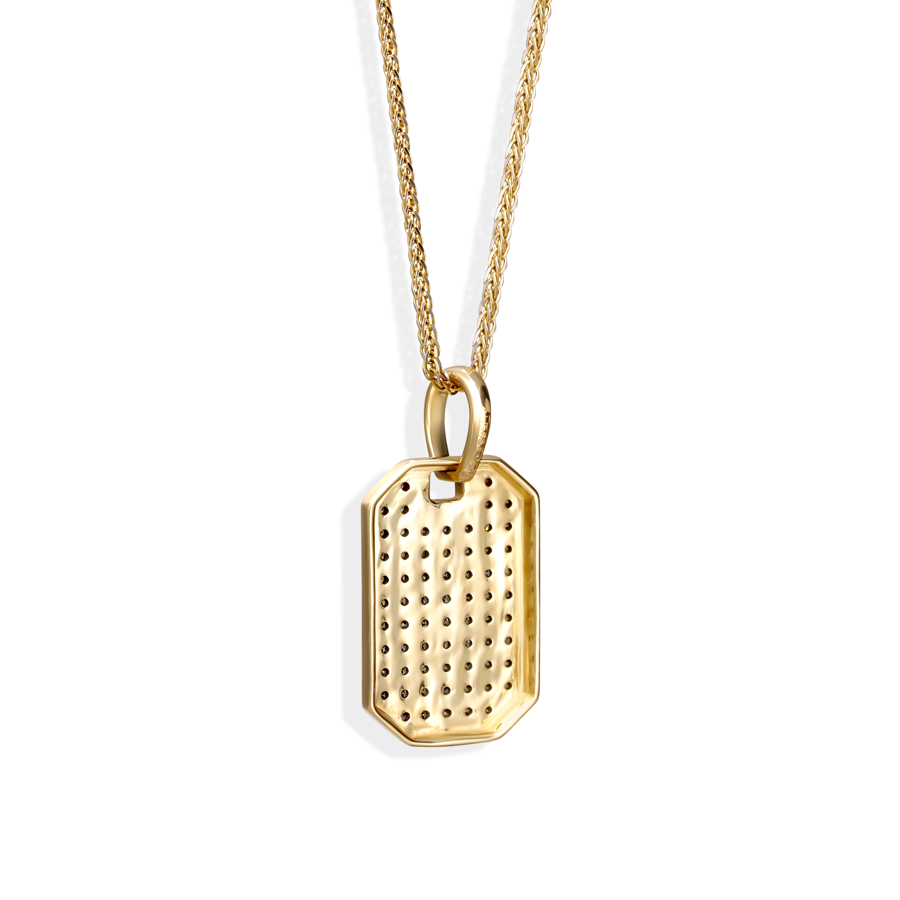 Zawieszka złota z diamentami naturalnymi 0.22 ct, próba 585