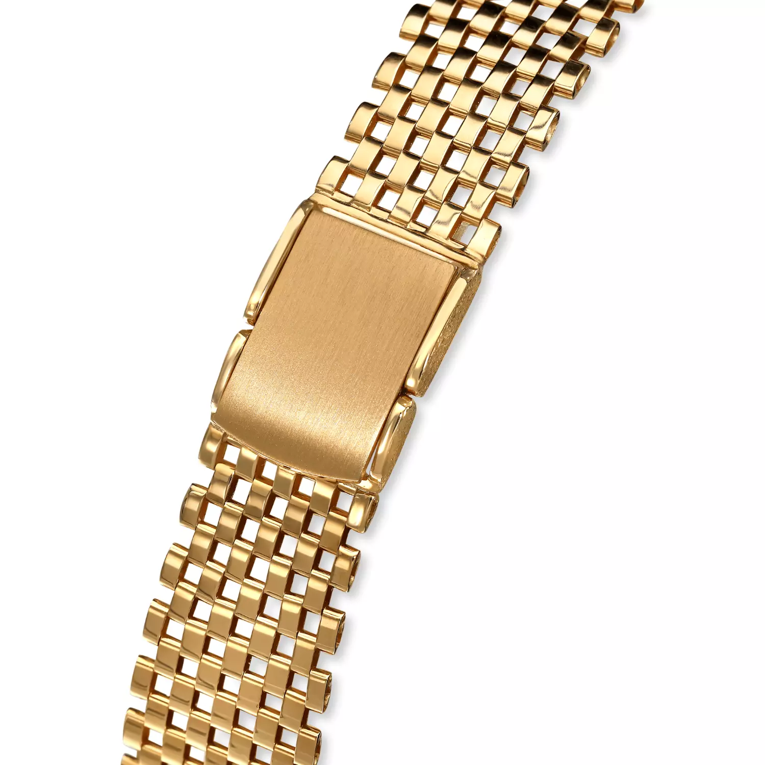 Zegarek złoty unisex z okągłą tarczą Prestige, próba 585