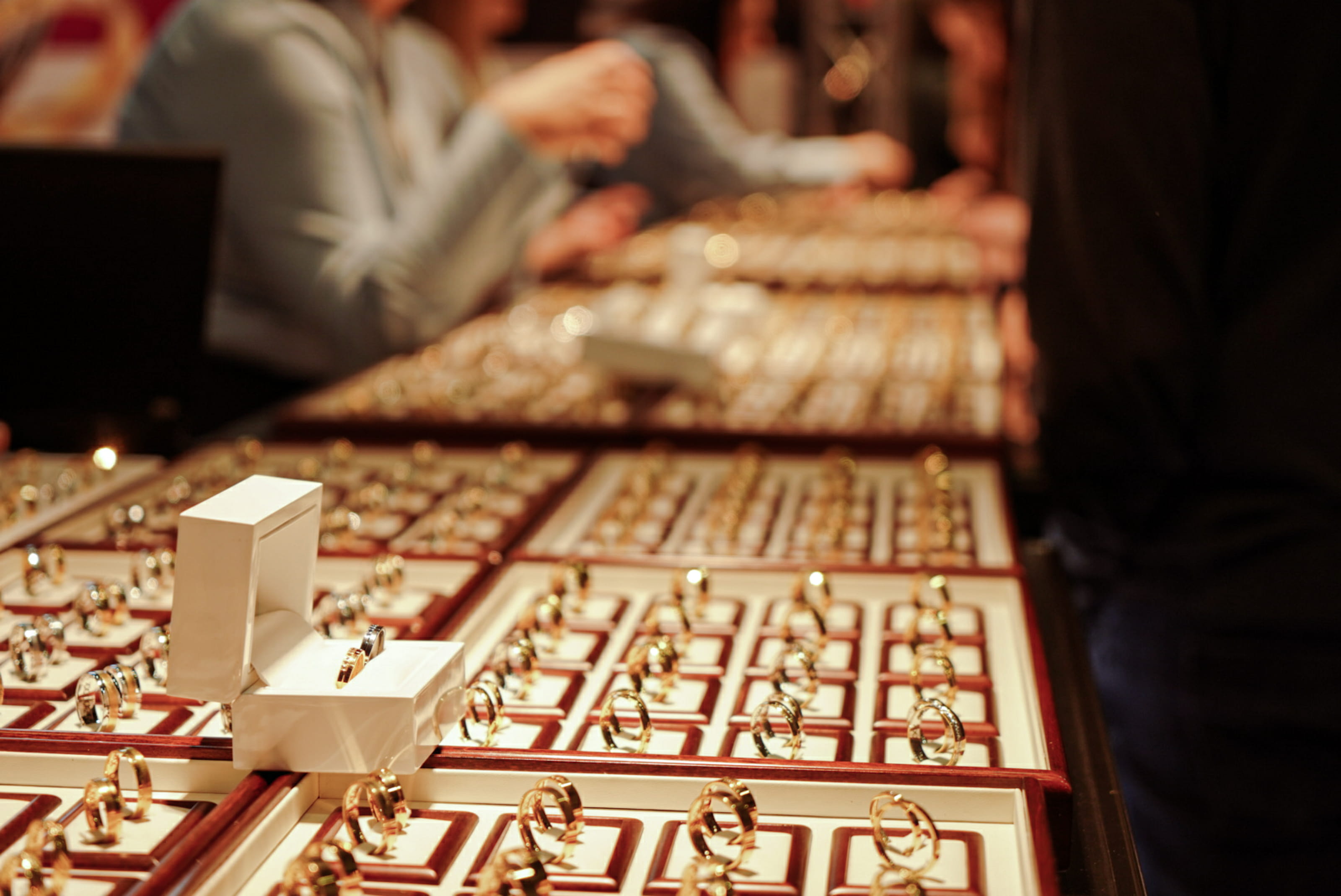 Wzornik obrączek ślubnych OCH! na targach stoisko