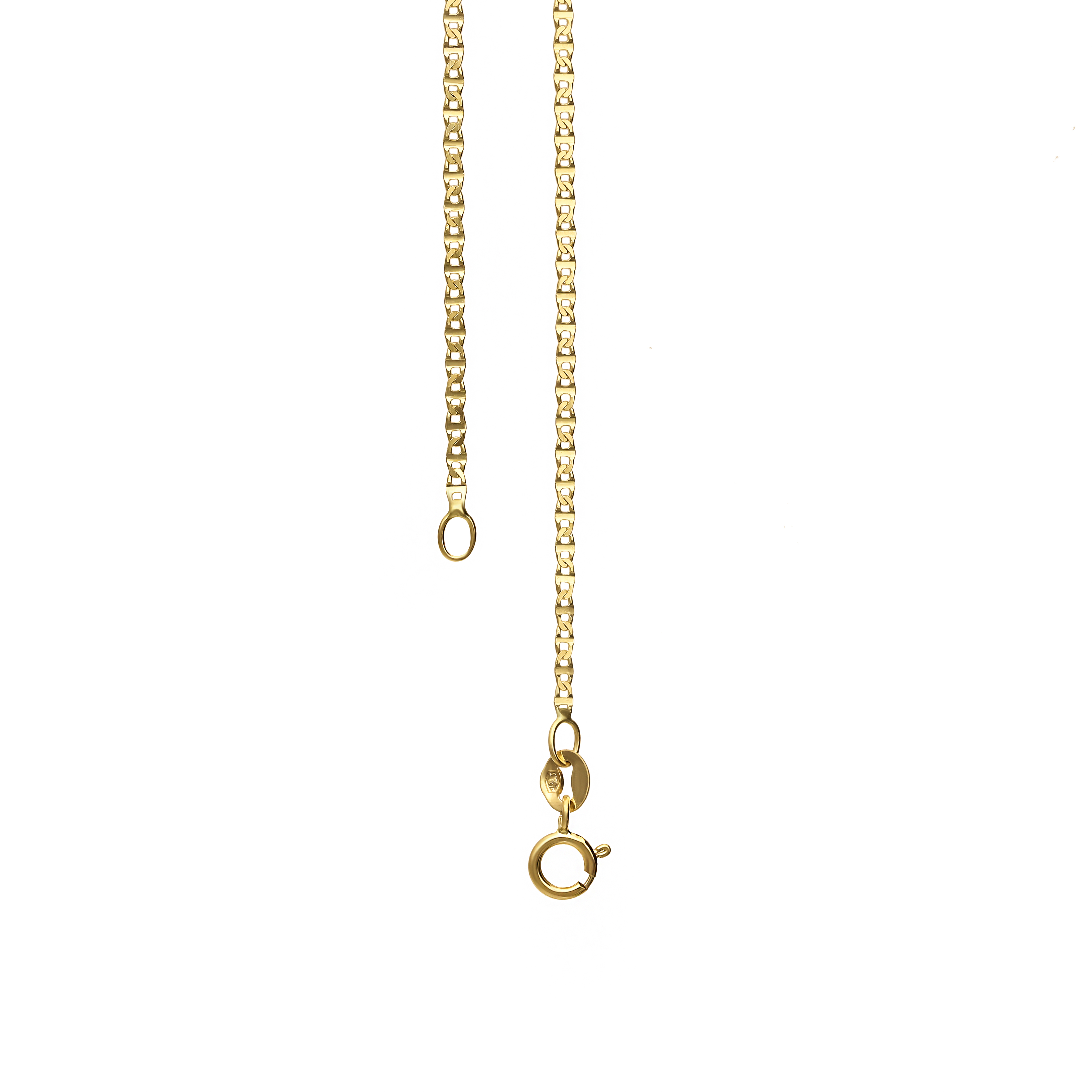 Łańcuszek złoty splot gucci, szerokość 1,5 mm, długość 50 cm, próba 585