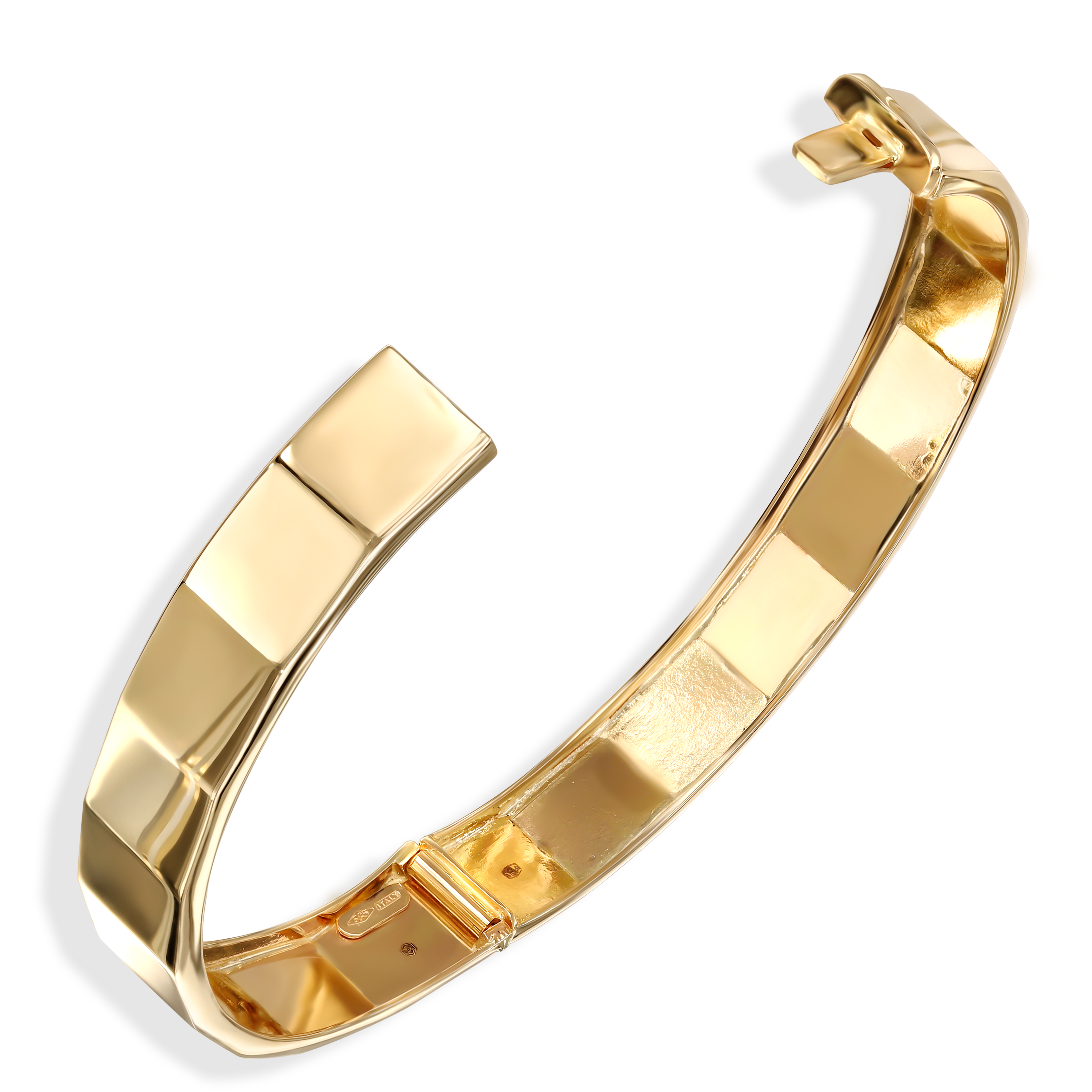 Bransoleta złota sztywna, próba 585